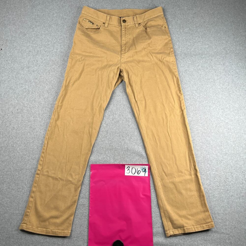Lauren Ralph Lauren Jeans Womens 14 Beige Straight Preppy Classic Ladies Tan